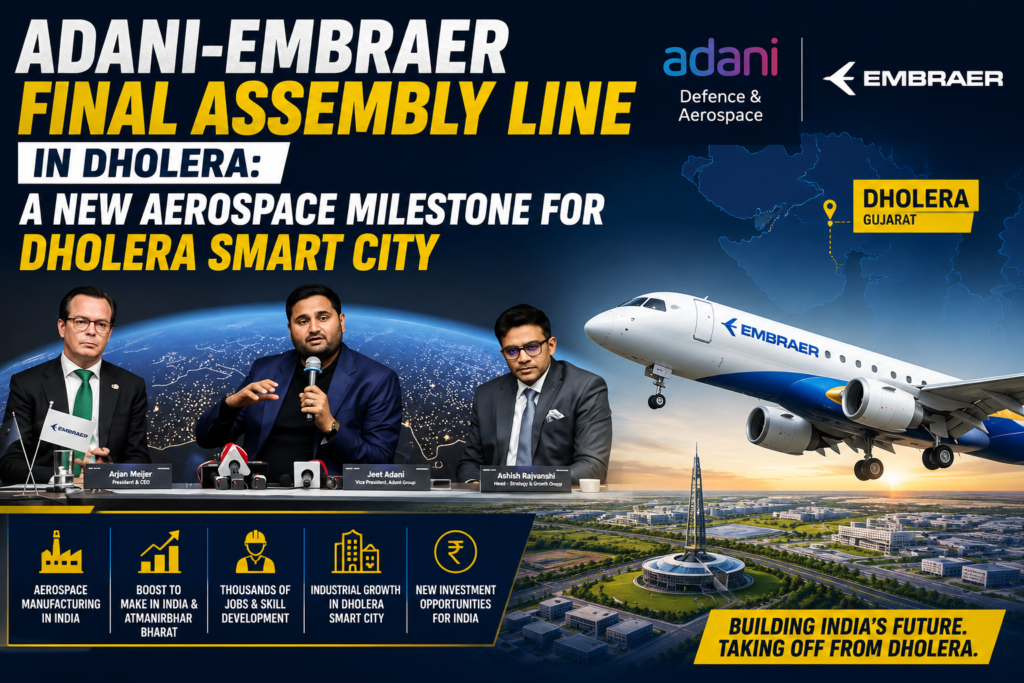 Adani Embraer Dholera Assembly Line