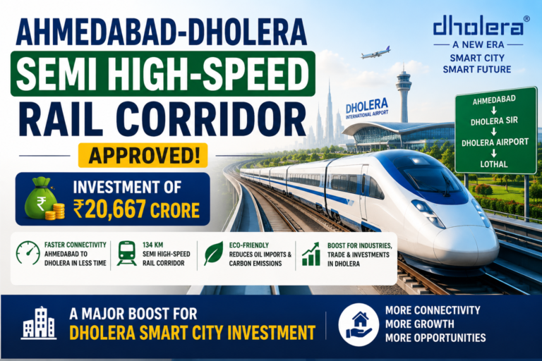Ahmedabad-Dholera Semi High-Speed Rail Corridor