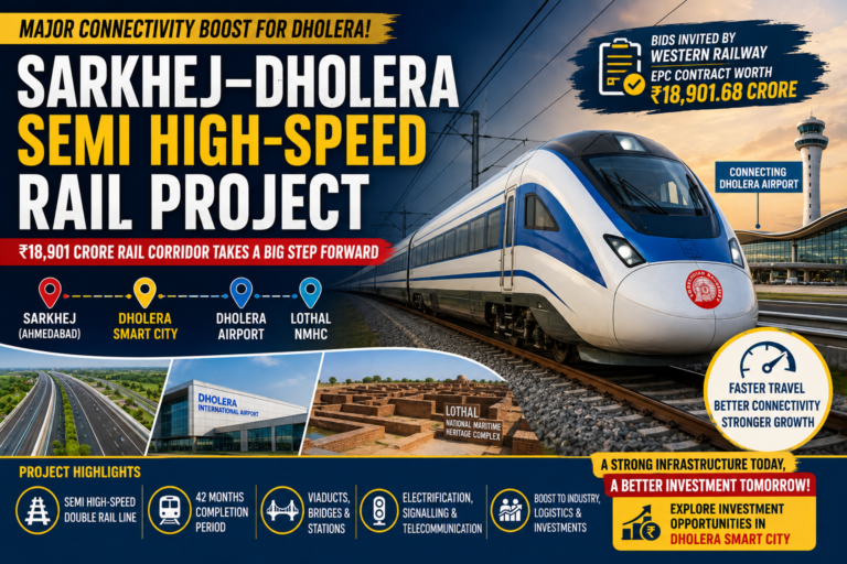 Sarkhej-Dholera-Semi High Speed Rail Project